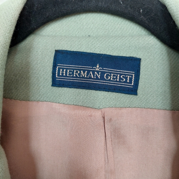 Vintage Herman Geist‎ Wool Blazer Size 8 - Picture 4 of 9